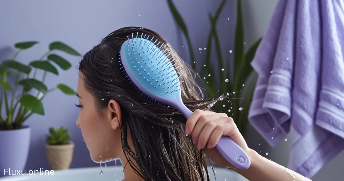 Keep Hair Damp, Not Wet