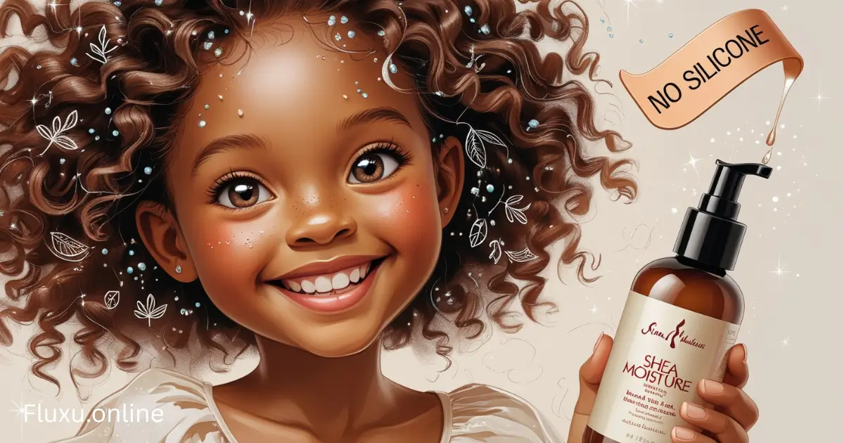 Shea Moisture – How non silicone helps hair curl. 