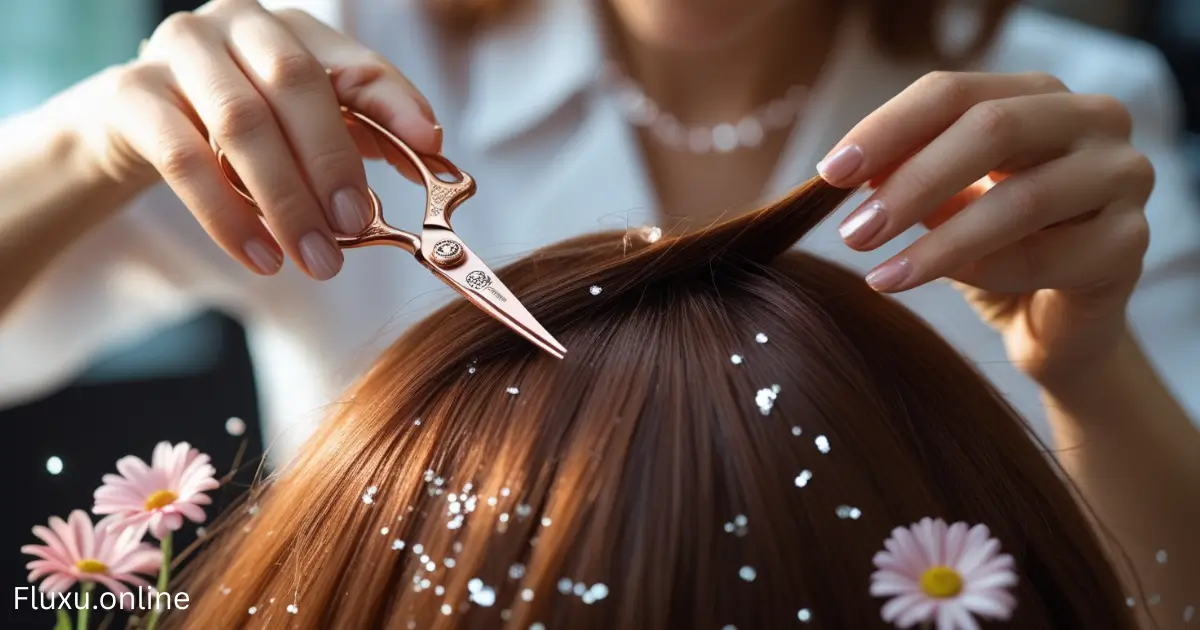 Trim Hair to Help It Train Easier