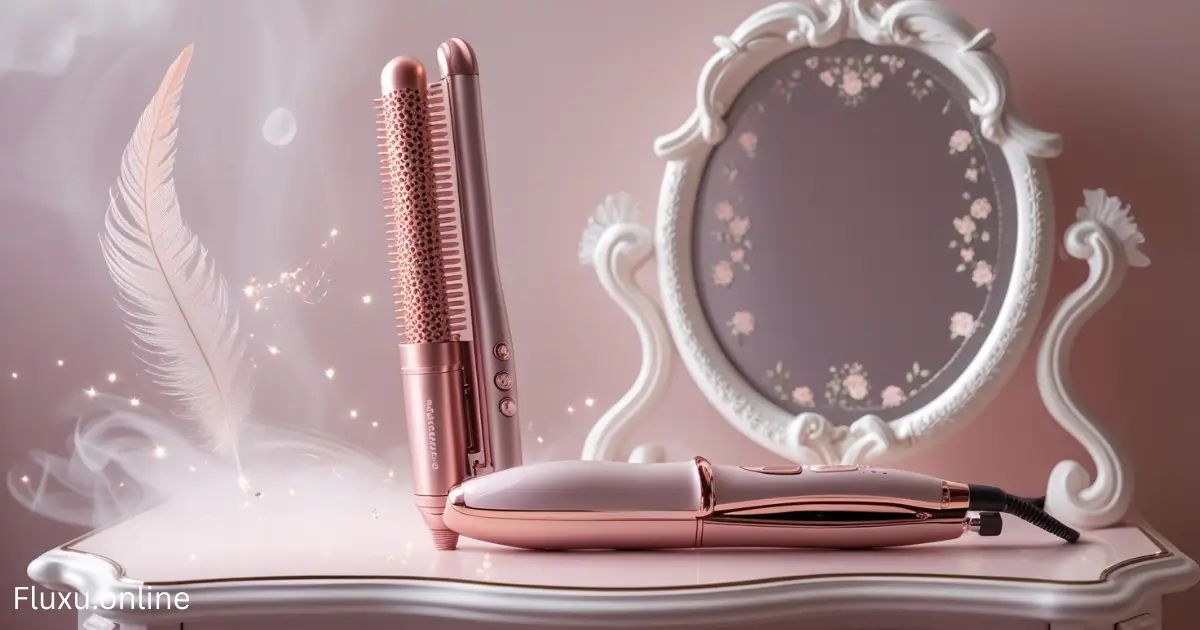 Use Heat Tools to Train Hair