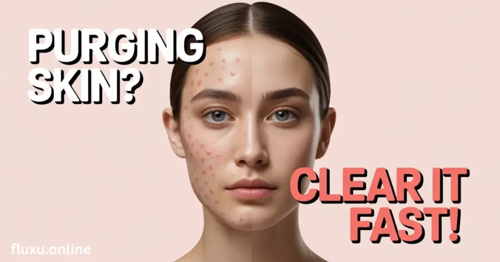 how to treat purging skin